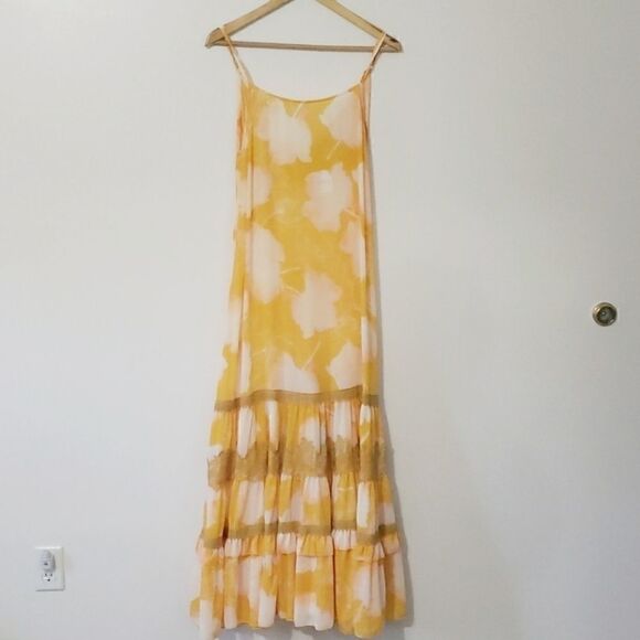 Free People Intimately Make Your Move Maxi Slip Dress Size M - Picture 4 of 10